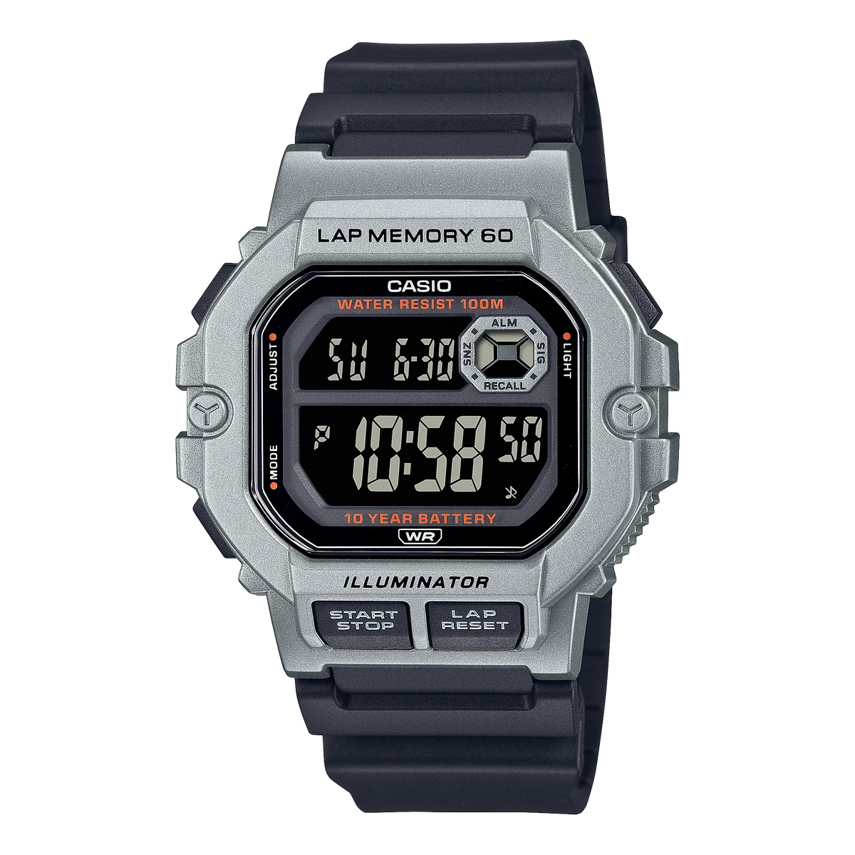 Casio WS-1400H-1BV Digital Unisex Watch
